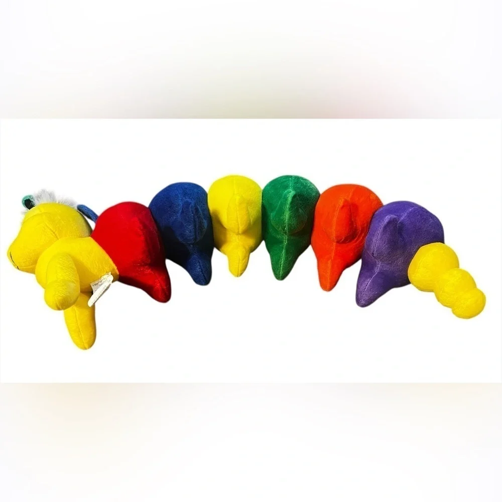 Discovery Toys 21” Caterpillar Dress-A-Pillar Plush Learning Toy 2000